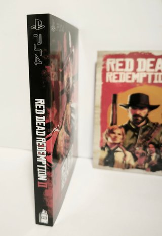 Cover PS4 Red Dead Redemption 2 Laminata