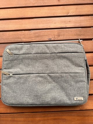 Funda para portátil y iPad Voova gris