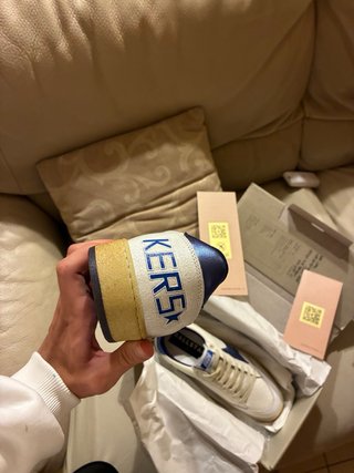 Golden Goose Ballstar Blu/Bianco