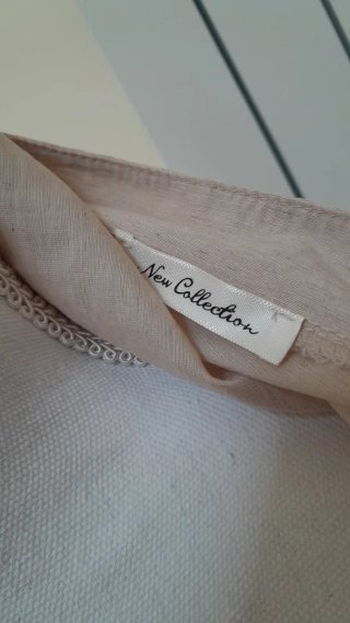 Gonna maxi poliestere + blusa cotone