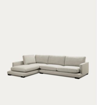 Sofá Chaise Longue Izquierda Beige