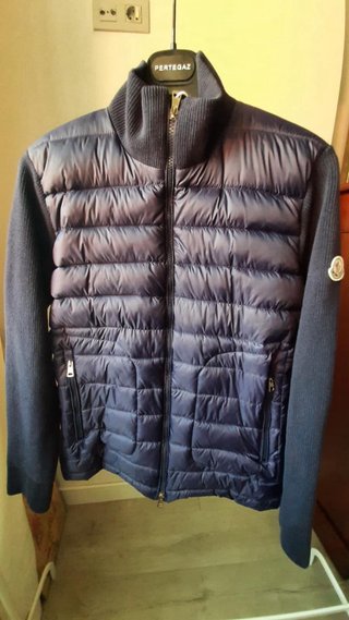 Chaqueta Moncler Azul Marino Nuevo
