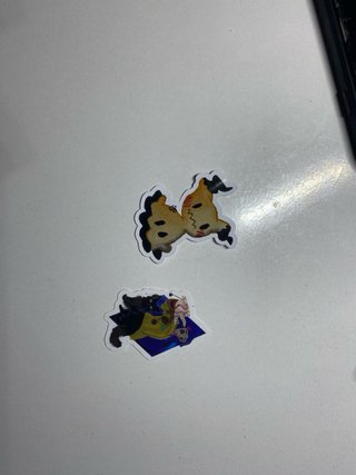 Pegatinas variadas de personajes