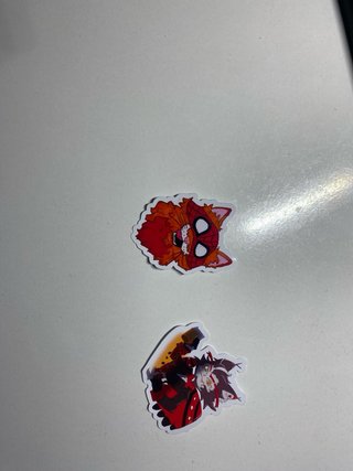 Pegatinas variadas de personajes