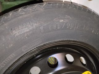 Rueda de repuesto 80 km/h