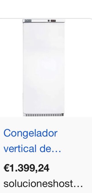 Congelatore BOREAS bianco
