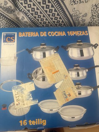 Batería Cocina 16 Piezas Solingen