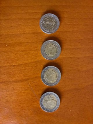 Collezione di monete da collezione