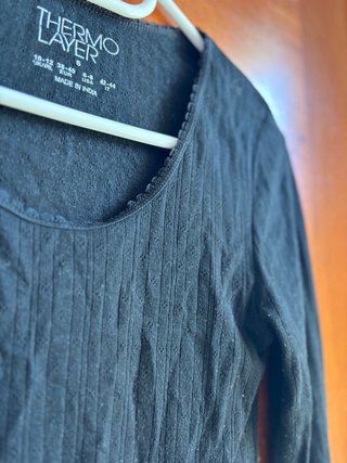 Camiseta THERMO LAYER negra talla S