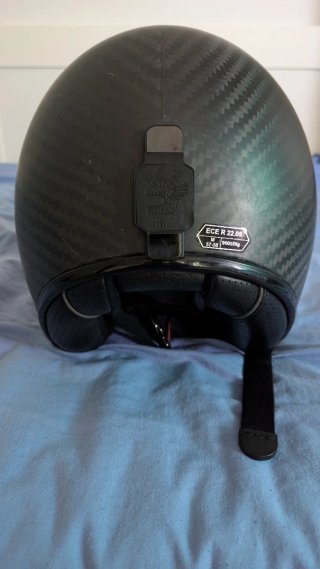 Casco Jet LS2 Carbono