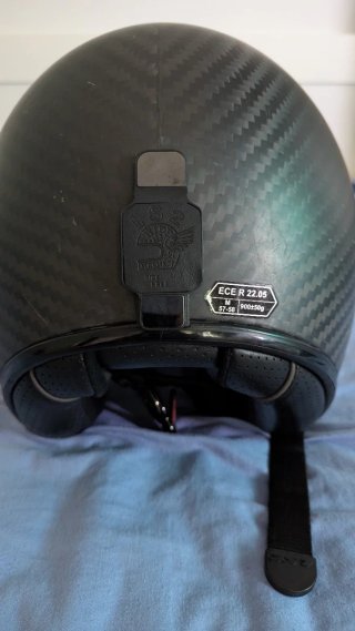 Casco Jet LS2 Carbono