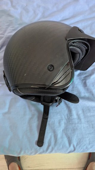 Casco Jet LS2 Carbono