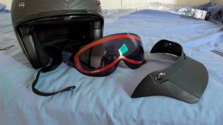 Casco Jet LS2 Carbono