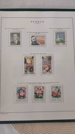 album francobolli italiani