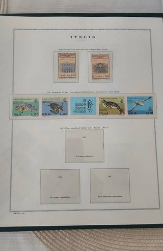 album francobolli italiani