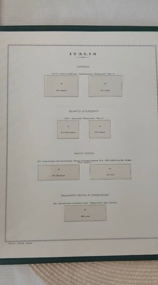 album francobolli italiani