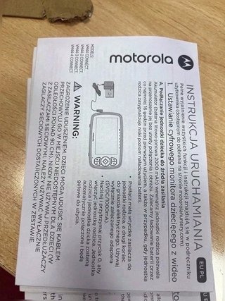 Motorola VM44 Connect - Vigilabebés Wi-Fi con