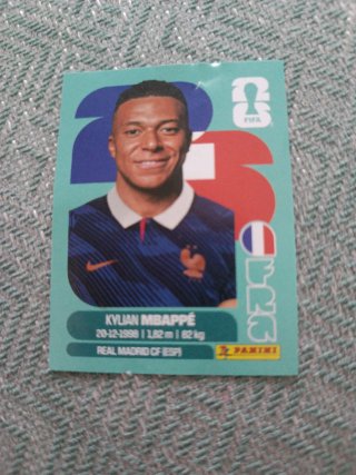 Carta Kylian Mbappé Panini FIFA 2023
