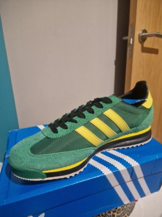 Adidas SL 72 Verde y Amarillas