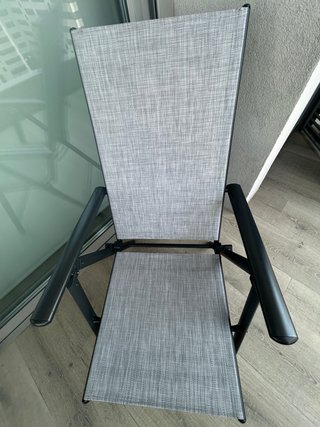 Conjunto comedor exterior mesa y 4 sillas