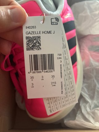 Zapatillas Adidas Gazelle J Talla 35 Nuevas