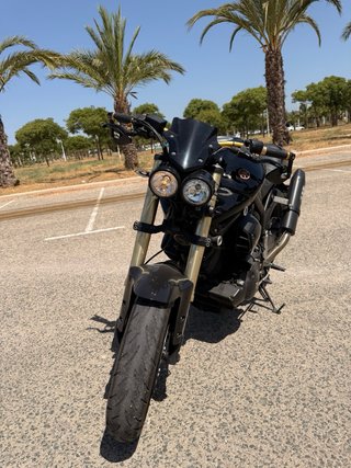 Yamaha Bulldog 1100cc Custom Negra