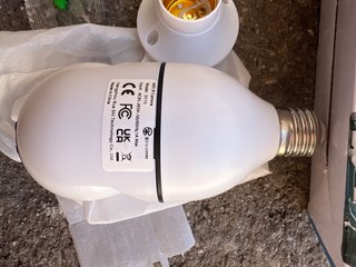 Cámara Bombilla WiFi 360 Grados