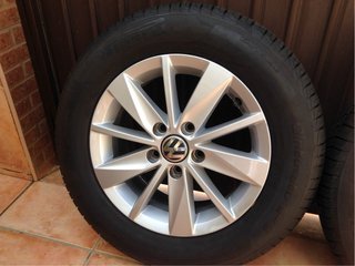 2 LLANTAS VW GOLF MK7,5 PASSAT TOURAN CADDY R15
