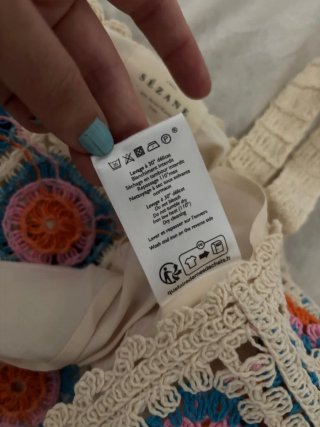 Top Crochet Sezane Talla S
