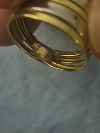 Anillo Oro 18k y Oro Blanco