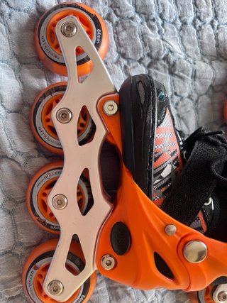 Patines en línea Talla 27-30 Naranja
