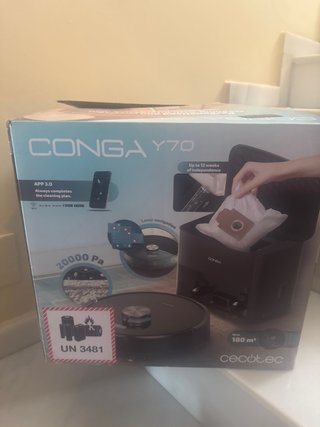 Conga Y70 Robot Aspirador Cecotec