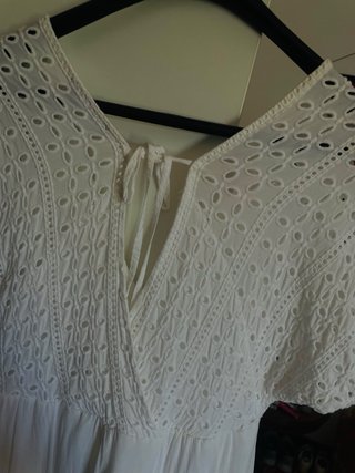Vestido blanco Reserved talla S