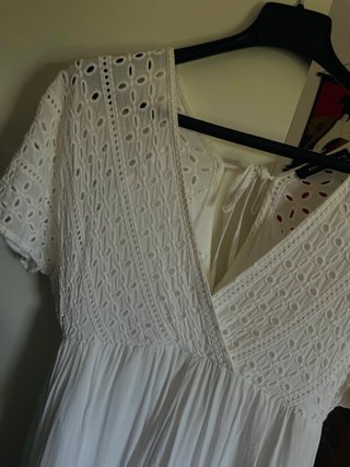 Vestido blanco Reserved talla S