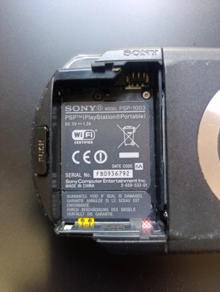 Sony PSP 1003 Negra