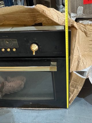 Horno Pirolítico FAGOR Rústico Negro y Dorado