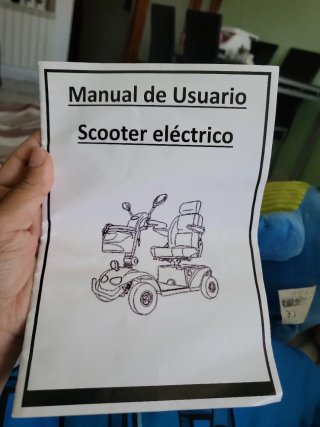 Scooter Eléctrico Negro