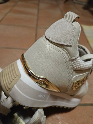 Sneakers Liu Jo Beige e Oro