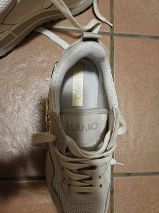 Sneakers Liu Jo Beige e Oro