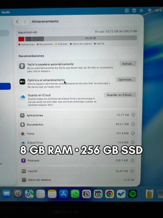 MacBook Air M1 (2020) 8GB - 256GB