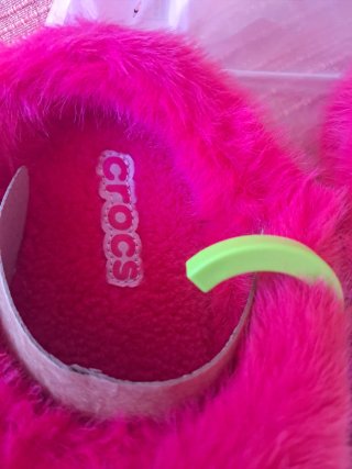 Ciabatte Crocs Rosa Peluche Nuove