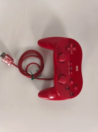 Mando Pro Rojo Nintendo Wii