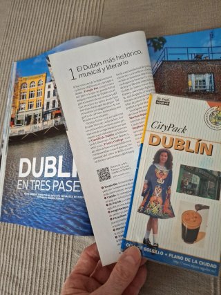 Guía Dublín y Revista National Geographic