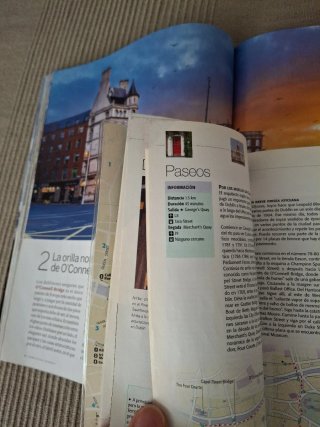 Guía Dublín y Revista National Geographic