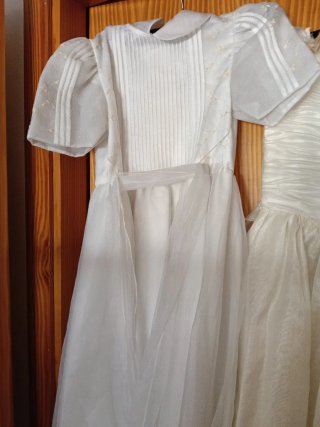 Vestidos de comunión niña blancos