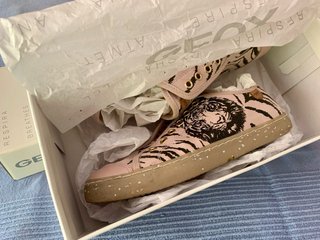 Geox Bambas Talla 36 Diseño Tigre Rosa