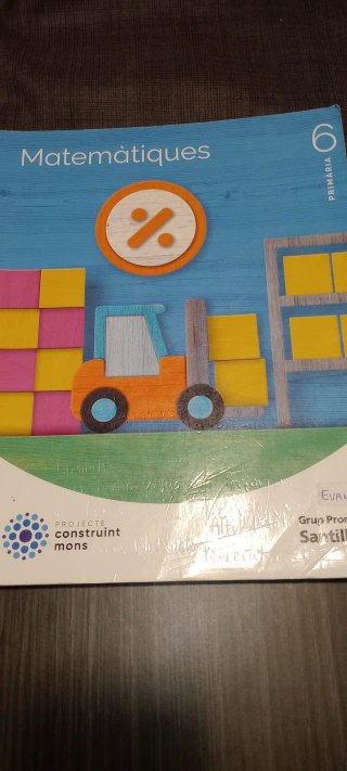 Libro de matemáticas de 6o primaria