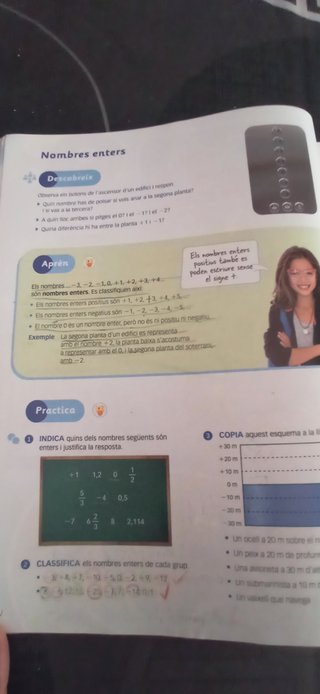 Libro de matemáticas de 6o primaria