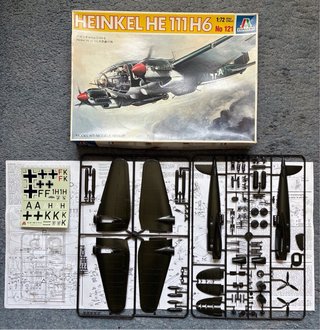 Maqueta Heinkel HE 111 H-6 Italeri 1:72