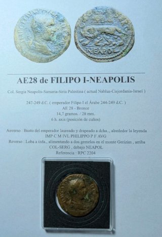 Sestercio Filipo I 247-249 d.C. "Colonia Sergia"